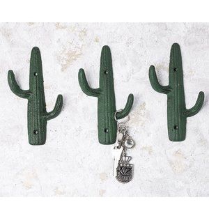 🌵3 for $40🌵 Three (X3) Iron Cactus Wall Hook